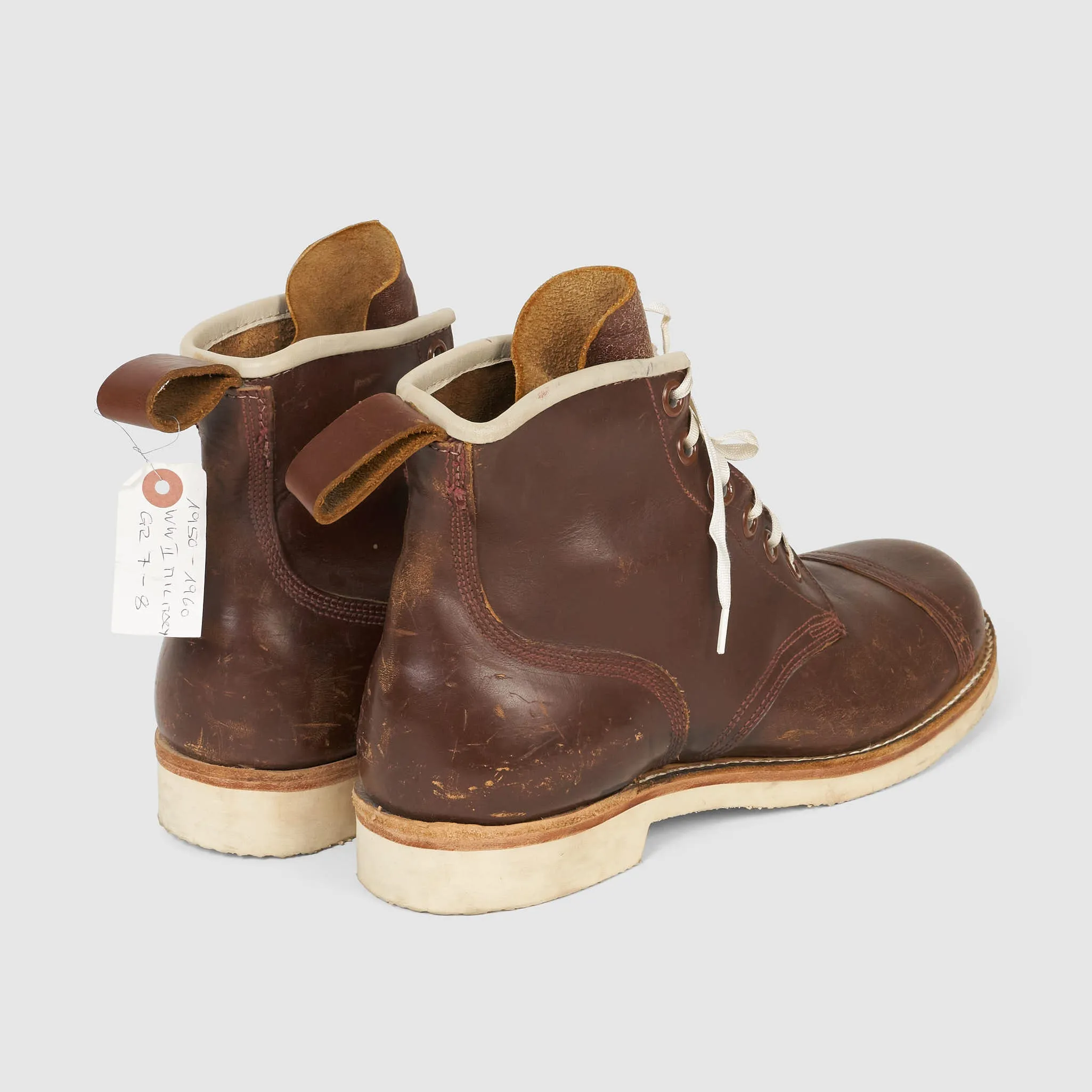 Irregular x DeeCee Style Vintage Military Work Boots
