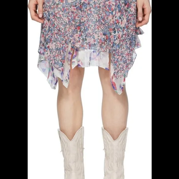 Isabel Marant Silk Etoile Orka Top/Skirt Set. Skirt 36/4 Top 38/6 ⭐🌟🌠