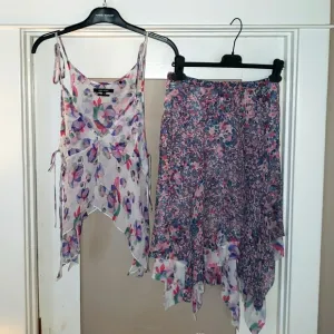 Isabel Marant Silk Etoile Orka Top/Skirt Set. Skirt 36/4 Top 38/6 ⭐🌟🌠