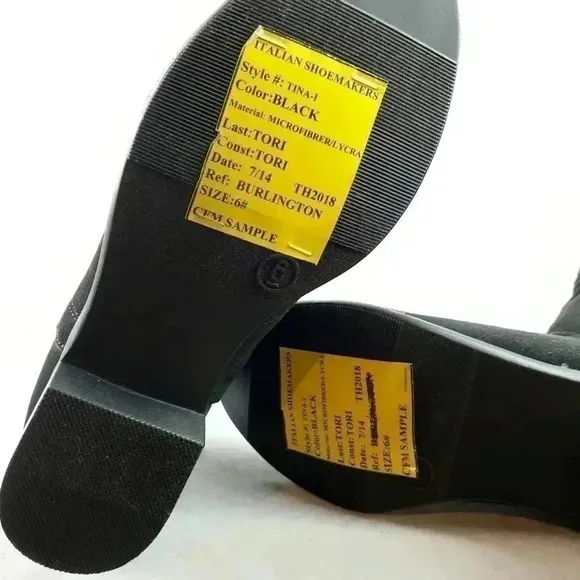 Italian shoemakers boots Size 6 knee high 20 NWT