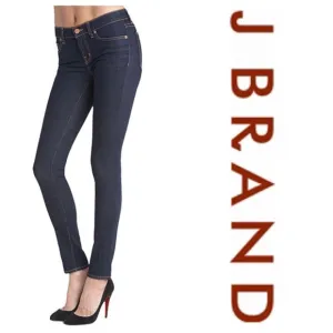 J Brand Low Rise Ink Skinny Jeans