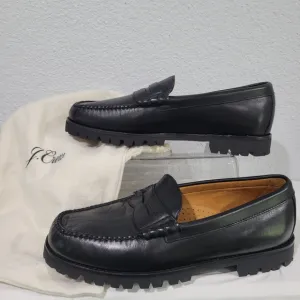 J Crew Camden lug-sole loafers in English leather, Sz 10.5