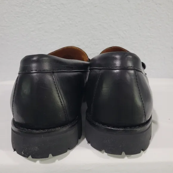 J Crew Camden lug-sole loafers in English leather, Sz 10.5