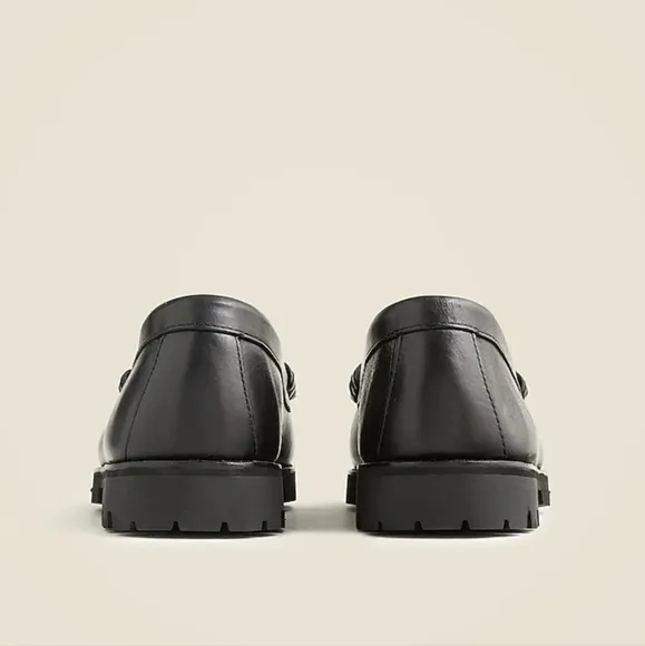 J Crew Camden lug-sole loafers in English leather, Sz 10.5