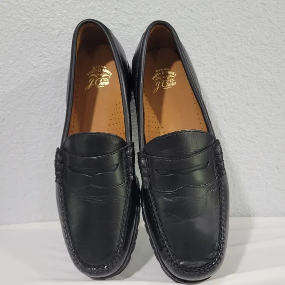 J Crew Camden lug-sole loafers in English leather, Sz 10.5