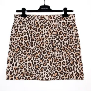 J. Crew Utility Mini Skirt in Leopard