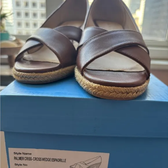 Jack Rogers Palmer Crisscross Wedge Espadrille
