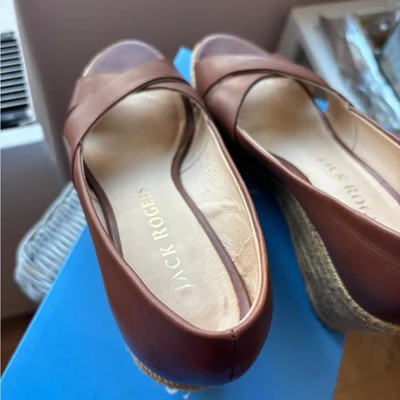 Jack Rogers Palmer Crisscross Wedge Espadrille