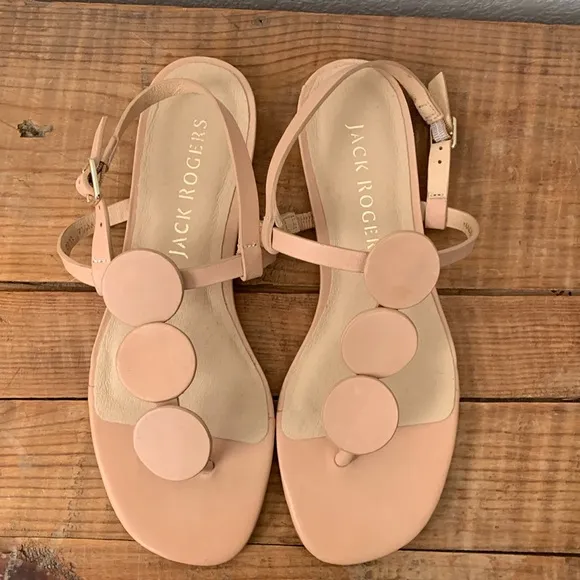 Jack Rogers sz 7.5 NWOT Worth tan sandal