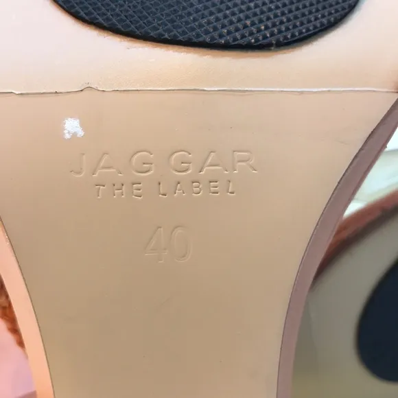 Jaggar The Label Orange Wedge Sandal Size40 (US 9)