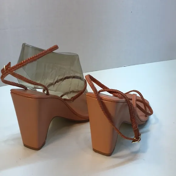 Jaggar The Label Orange Wedge Sandal Size40 (US 9)