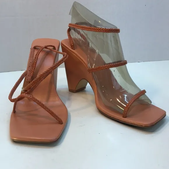 Jaggar The Label Orange Wedge Sandal Size40 (US 9)