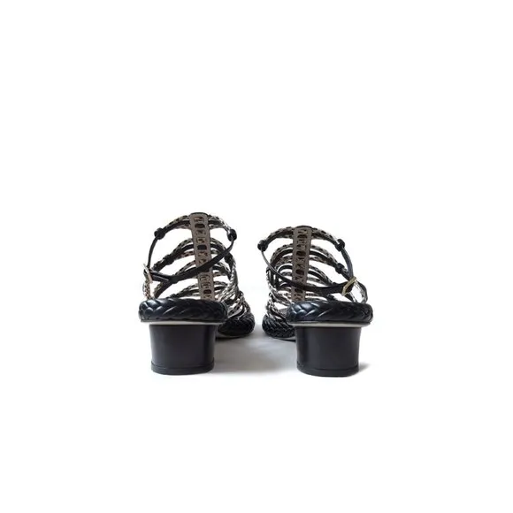 Jason Wu Snakeskin Strap Flat Sandal Womens Size 10 | Eur 41