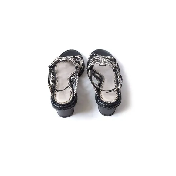 Jason Wu Snakeskin Strap Flat Sandal Womens Size 10 | Eur 41