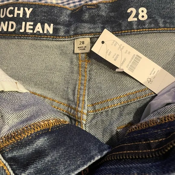 J.CREW Slouchy Boyfriend Jeans NWT Size 28 Paulette Wash