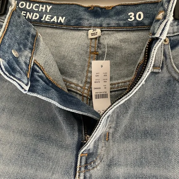 J.CREW Slouchy Boyfriend Jeans NWT Size 30 Rachelle Wash