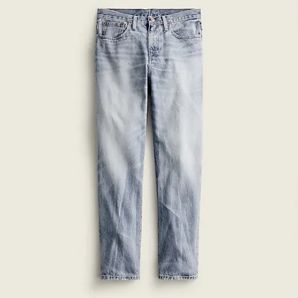 J.CREW Slouchy Boyfriend Jeans NWT Size 30 Rachelle Wash
