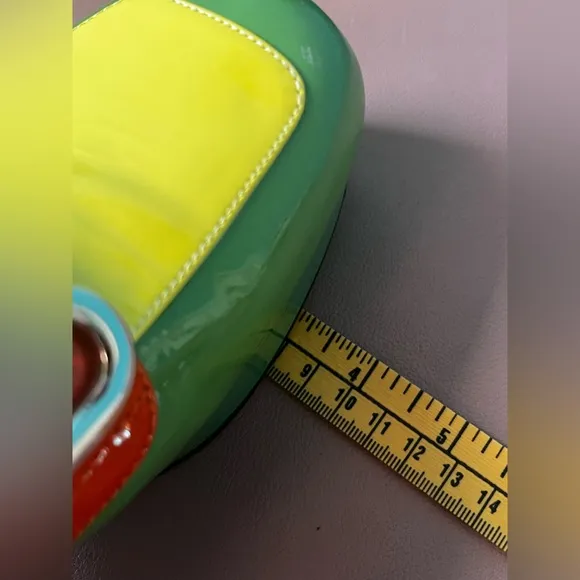 Jeffrey Campbell Green and Yellow Loafers