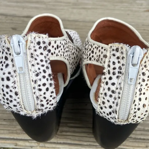 Jeffrey Campbell Rock-Me-X Platform Wedge Shoes Women's Size 7