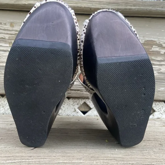 Jeffrey Campbell Rock-Me-X Platform Wedge Shoes Women's Size 7