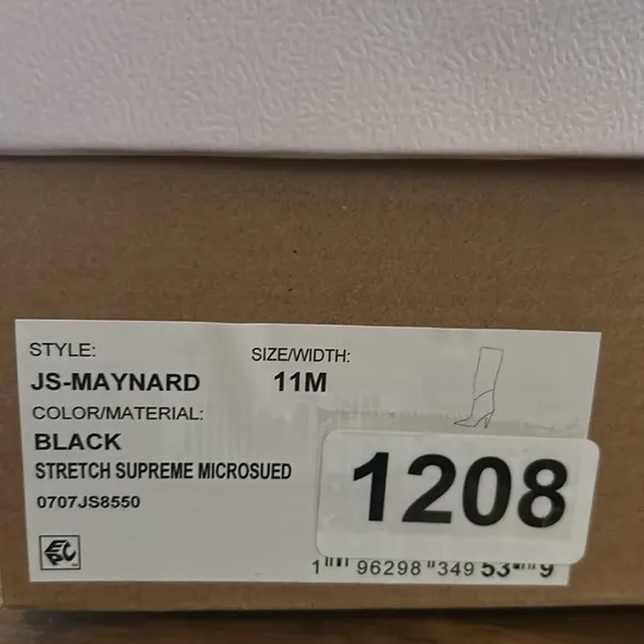 Jessica Simpson Maynard Black Knee-High Women's Boots size 11