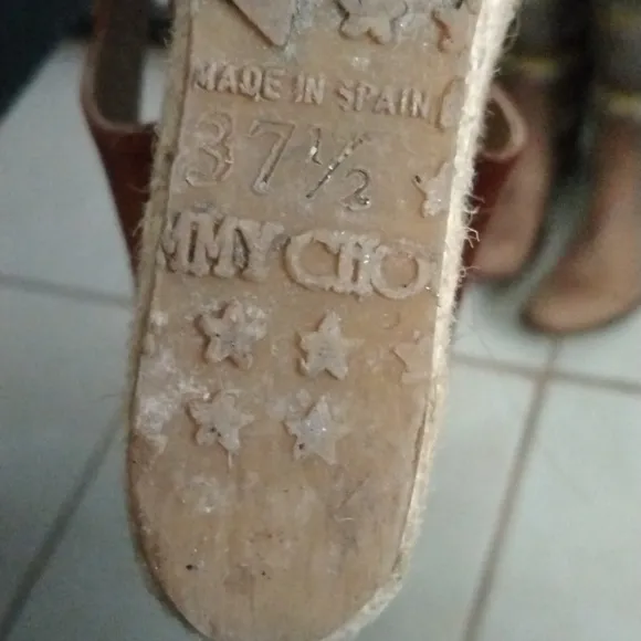 JIMMY CHOO WEDGES ESPADRILLES