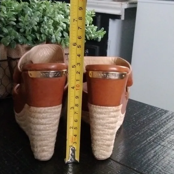 JIMMY CHOO WEDGES ESPADRILLES
