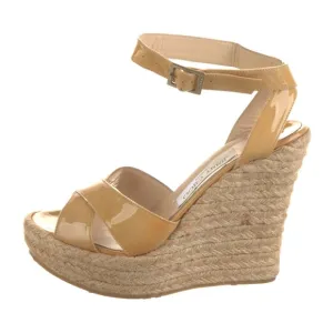 Jimmy ChooPatent Leather Espadrilles 6,5