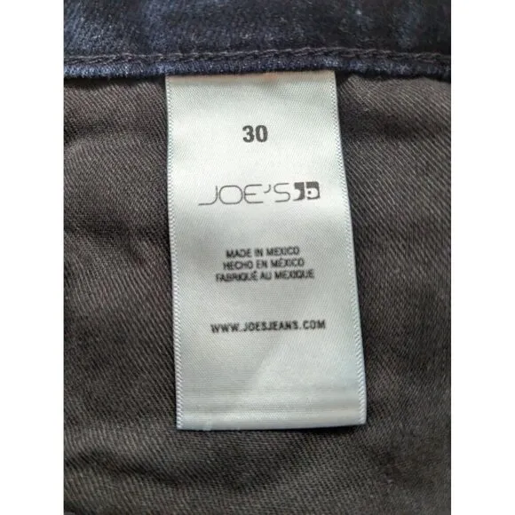 Joes Jeans 30 High Rise Skinny Ankle Flawless Denim Jeans