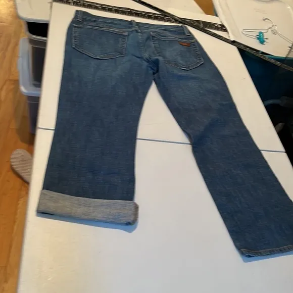 JOE’S  JEANS size 31 blue jeans  “The ROCKER”straight leg ankle like new