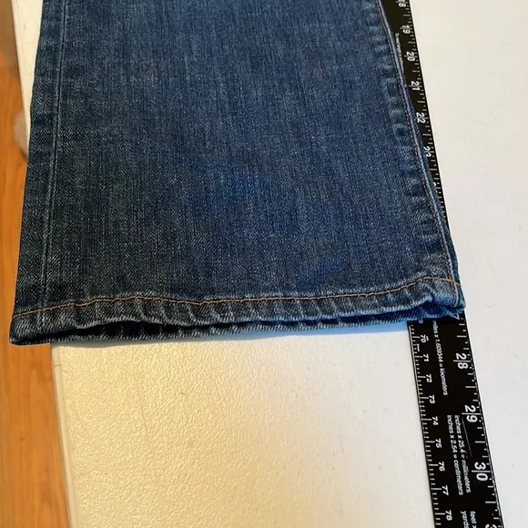 JOE’S  JEANS size 31 blue jeans  “The ROCKER”straight leg ankle like new