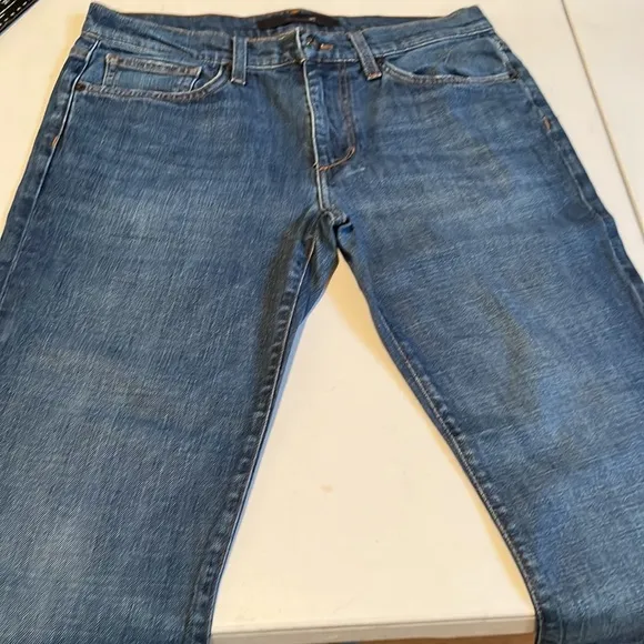 JOE’S  JEANS size 31 blue jeans  “The ROCKER”straight leg ankle like new