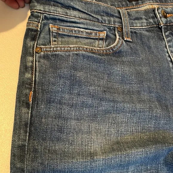 JOE’S  JEANS size 31 blue jeans  “The ROCKER”straight leg ankle like new