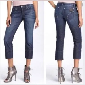 Joe’s Socialite Kicker style Capri jeans in size 27