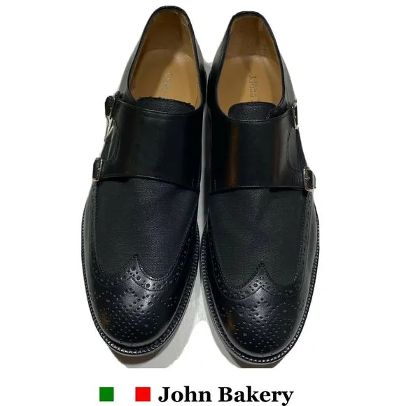 John Bakery Double Monk Loafers