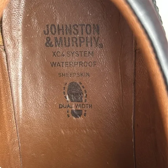 Johnston &amp; Murphy Penn Runoff Slip-on Waterproof Full Grain Leather Loaf…