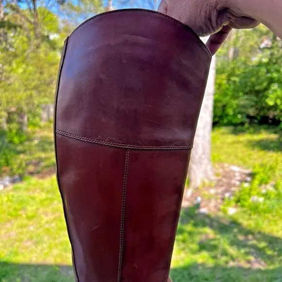 Johnston Murphy Women's Riding Boots 16” Tall Knee High Size 7 M