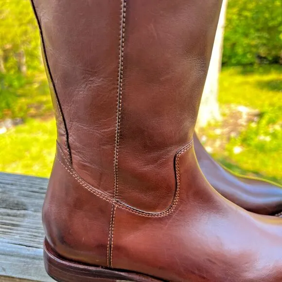 Johnston Murphy Women's Riding Boots 16” Tall Knee High Size 7 M