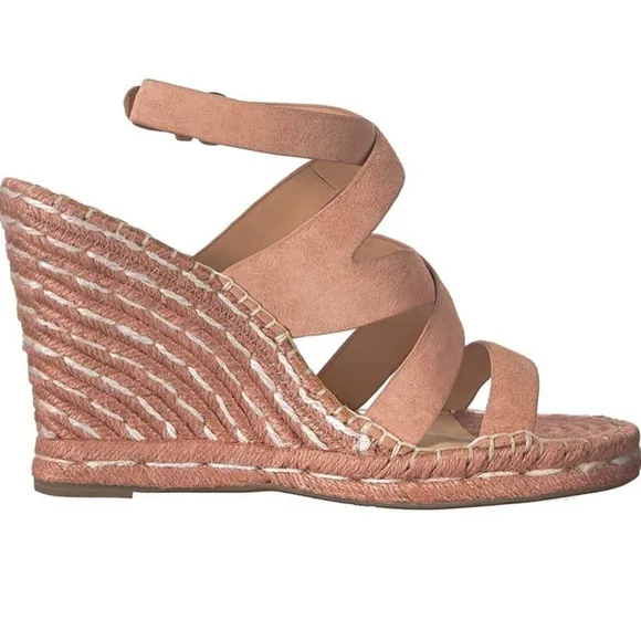 🌟joie Korrat Pink Espadrille Wedges🌟