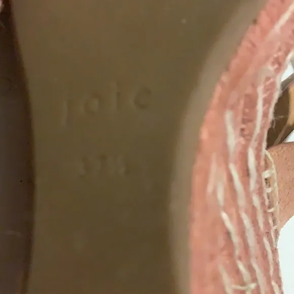 🌟joie Korrat Pink Espadrille Wedges🌟