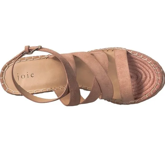 🌟joie Korrat Pink Espadrille Wedges🌟