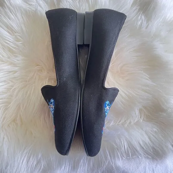 Jon Josef elephant print flats