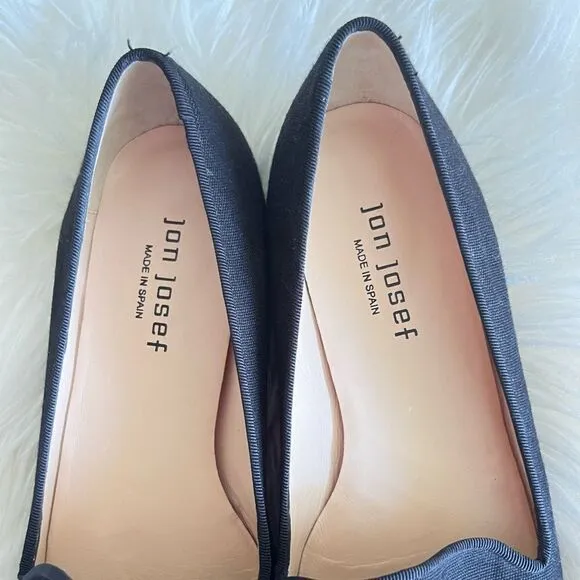 Jon Josef elephant print flats