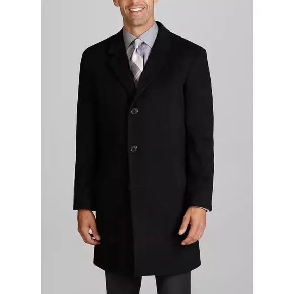 Jos. A. Bank - Executive Fit Topcoat / Black / 40R / NWT