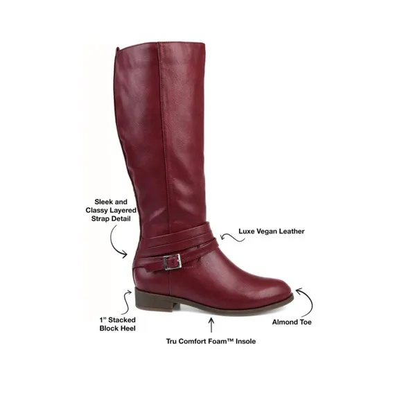 Journee Collection- Women's Ivie Knee High Boots - Size 7.5 WC