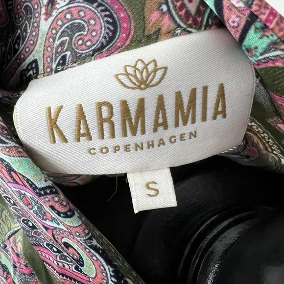 Karmamia Copenhagen Nakita Dress in Variete Olive