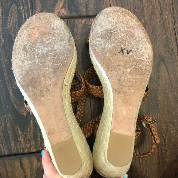 Kate Spade Espadrille Wedge Sandals Size 9.5