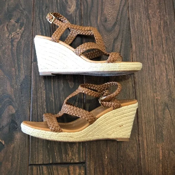 Kate Spade Espadrille Wedge Sandals Size 9.5