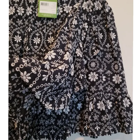 Kate Spade NWT Shore Thing Eyelet Wrap Skirt