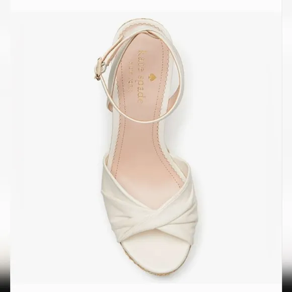 Kate Spade Tallulah Strawberry Garden Espadrilles, Meringue